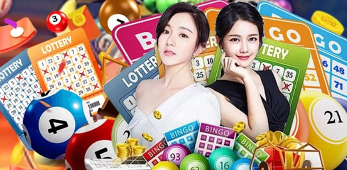 Hình ảnh quảng cáo của bomwin hiển thị nền tảng và các lợi ích