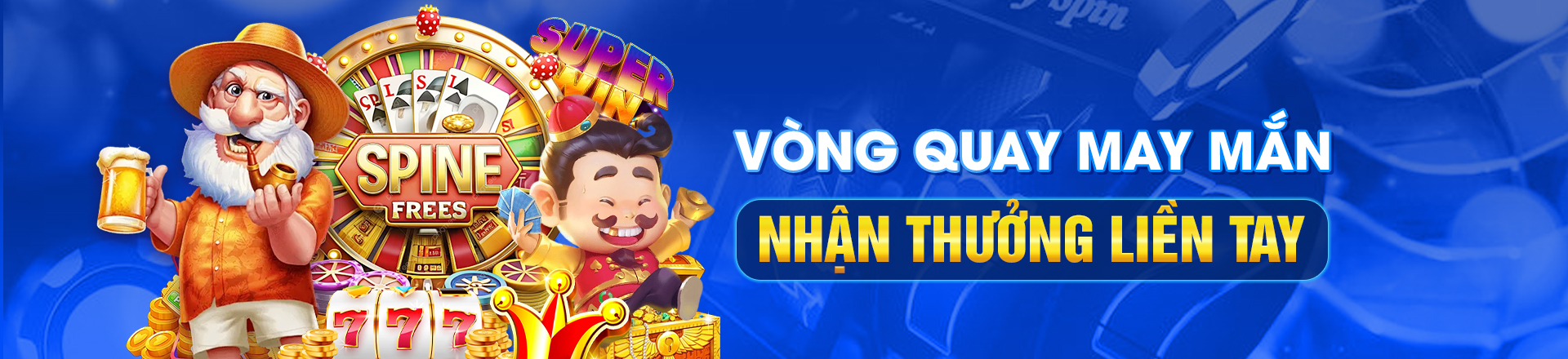 Hình ảnh quảng cáo của bomwin hiển thị nền tảng và các lợi ích
