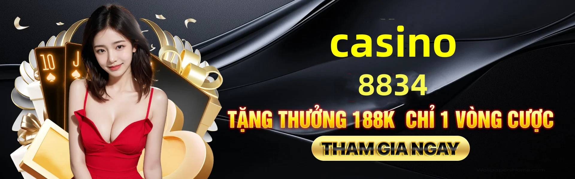 Hình ảnh quảng cáo của bomwin hiển thị nền tảng và các lợi ích