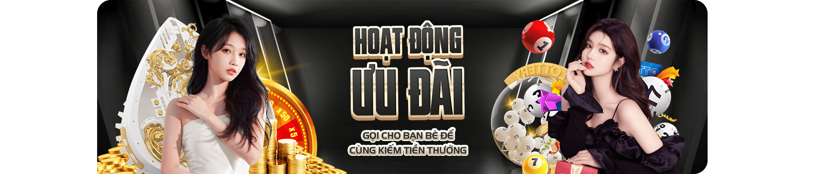 Hình ảnh quảng cáo của bomwin hiển thị nền tảng và các lợi ích