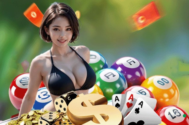 Hình ảnh quảng cáo của bomwin hiển thị nền tảng và các lợi ích