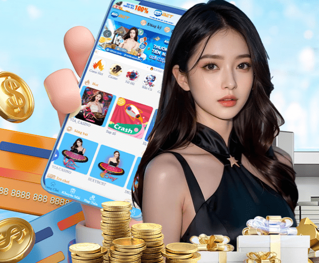 Hình ảnh quảng cáo của bomwin hiển thị nền tảng và các lợi ích