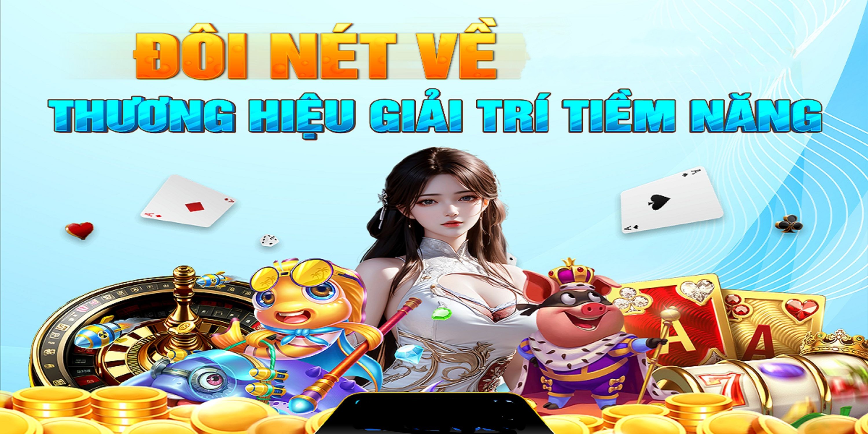 Hình ảnh quảng cáo của bomwin hiển thị nền tảng và các lợi ích
